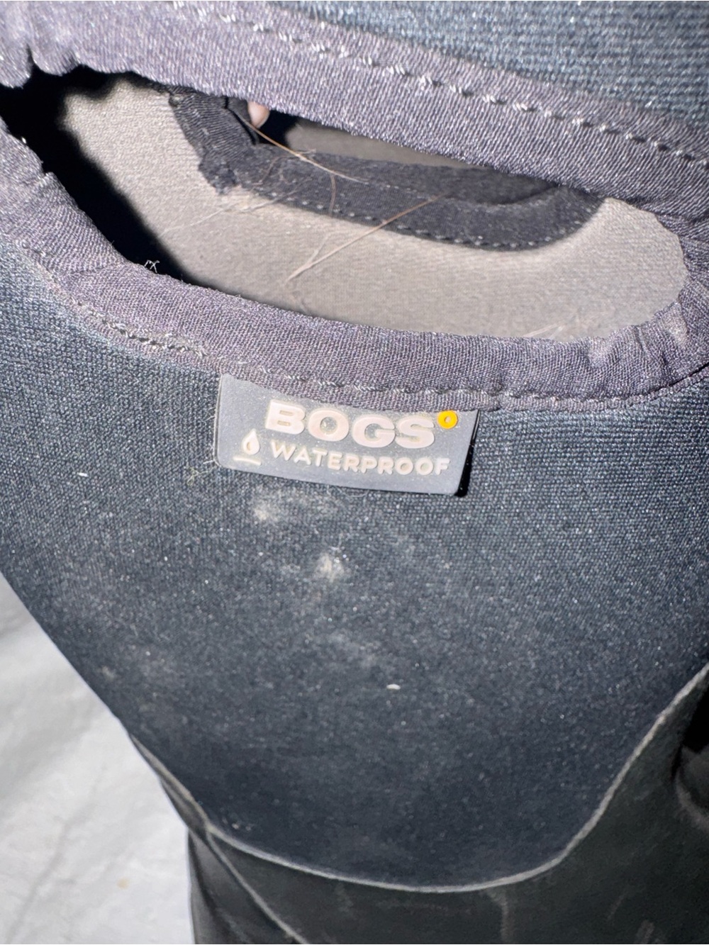 BOGS Classic High Waterproof Boots Youth Size 4 Black -30°F Winter Snow Rain - Picture 5 of 6